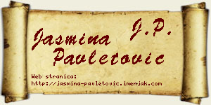Jasmina Pavletović vizit kartica